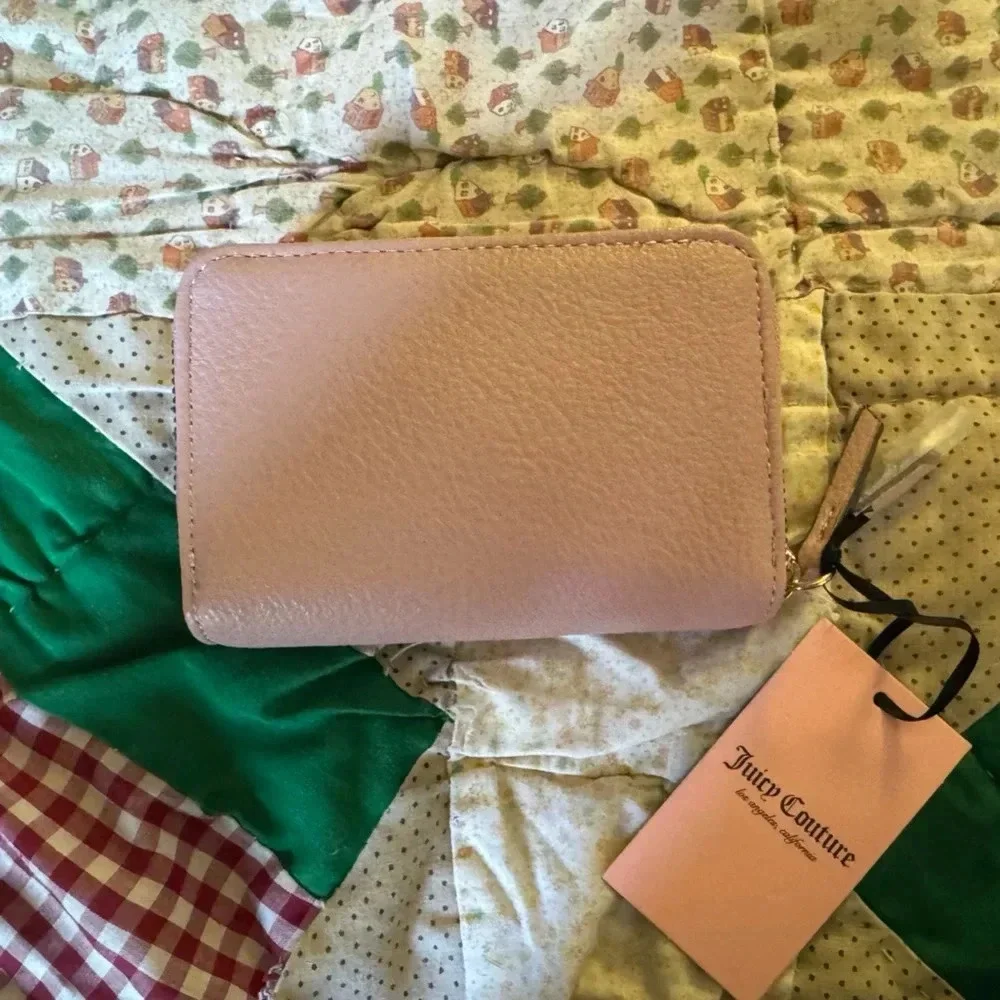 Dusty Blush Pink Juicy Couture Wallet - Picture 2 of 4